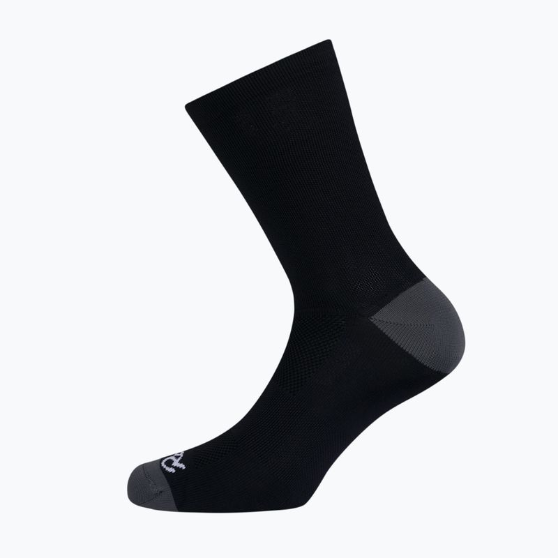 Kojinės Rapha Logo Socks black/dark grey 2