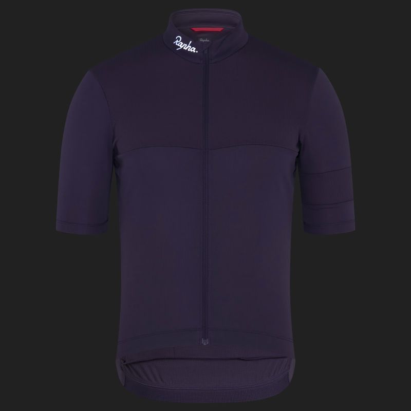 Vyriški dviračių marškinėliai Rapha Brevet Element Jersey dusted lilac/black 3
