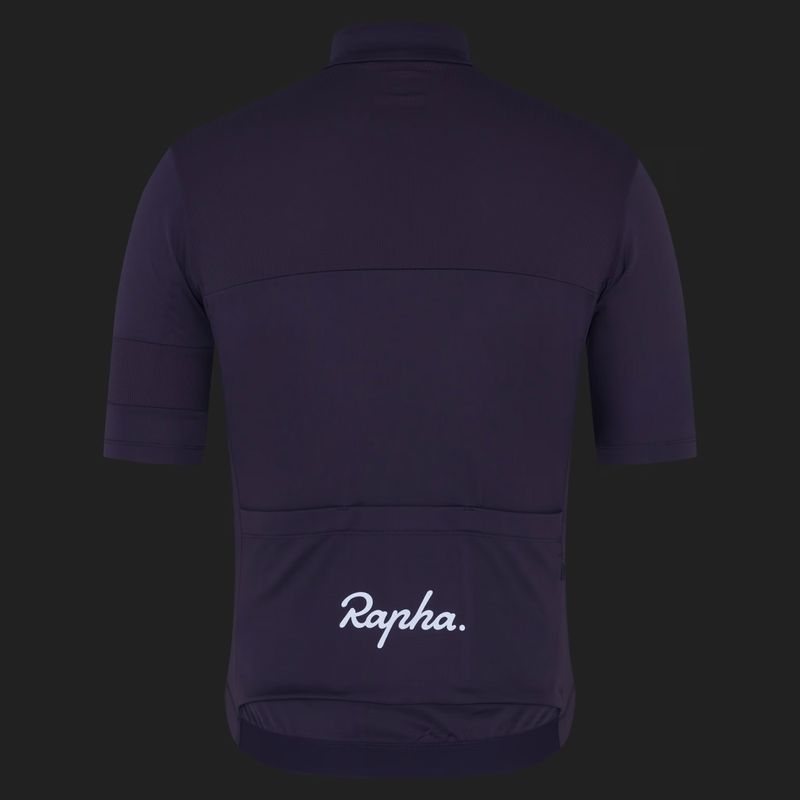 Vyriški dviračių marškinėliai Rapha Brevet Element Jersey dusted lilac/black 4