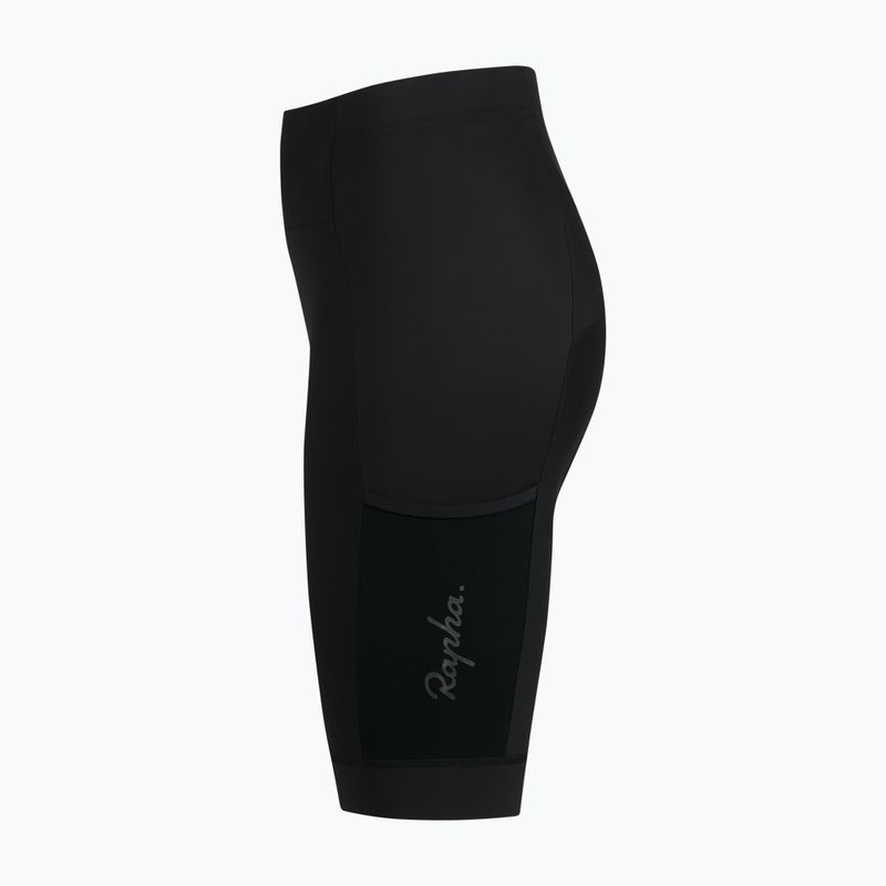 Moteriški dviračių šortai Rapha Core Cargo Shorts black/white 3