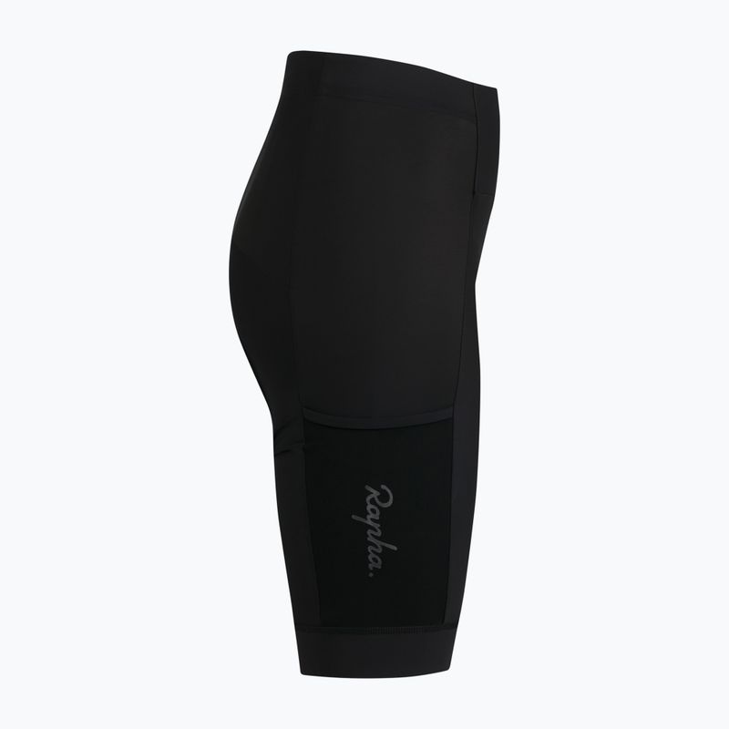 Moteriški dviračių šortai Rapha Core Cargo Shorts black/white 4