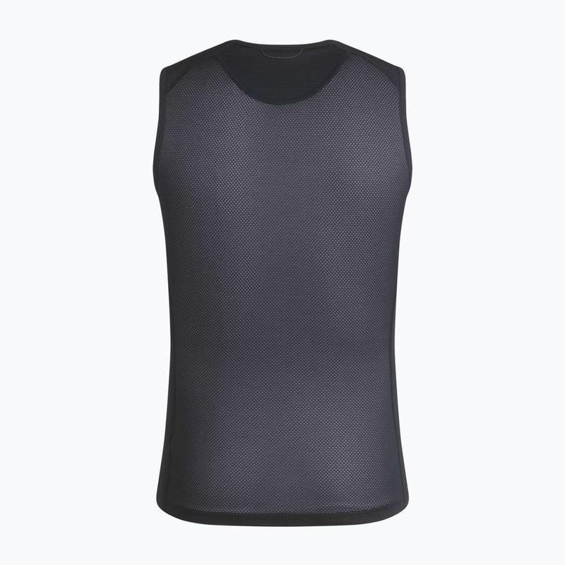 Dviračių vyriški marškinėliai Rapha Lightweight Base Layer - Sleeveless black/black 2