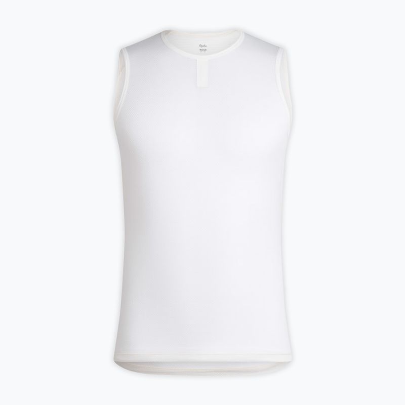 Dviračių vyriški marškinėliai Rapha Lightweight Base Layer - Sleeveless white/white