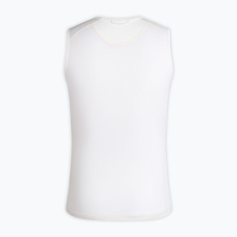 Dviračių vyriški marškinėliai Rapha Lightweight Base Layer - Sleeveless white/white 2