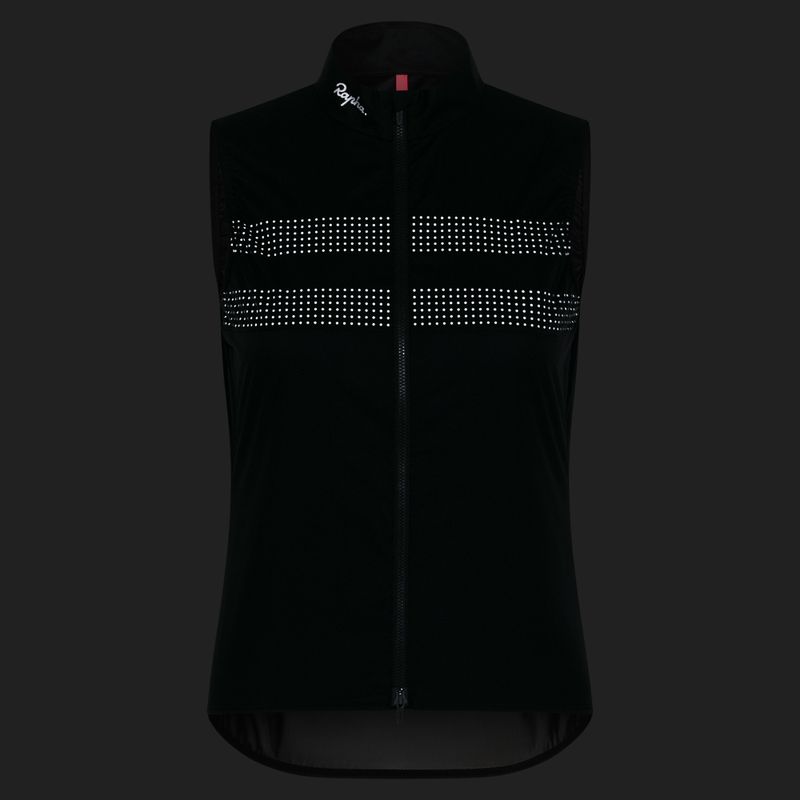 Moteriška dviračių liemenė Rapha Brevet Gilet III black/silver 3