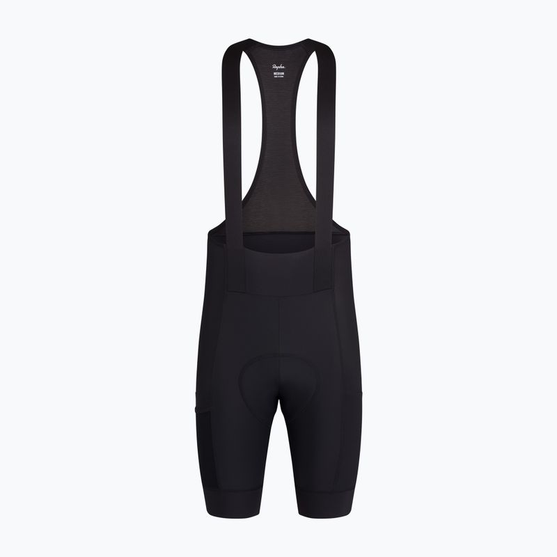 Vyriški dviračių šortai Rapha Brevet Element Cargo Bib Shorts black/black