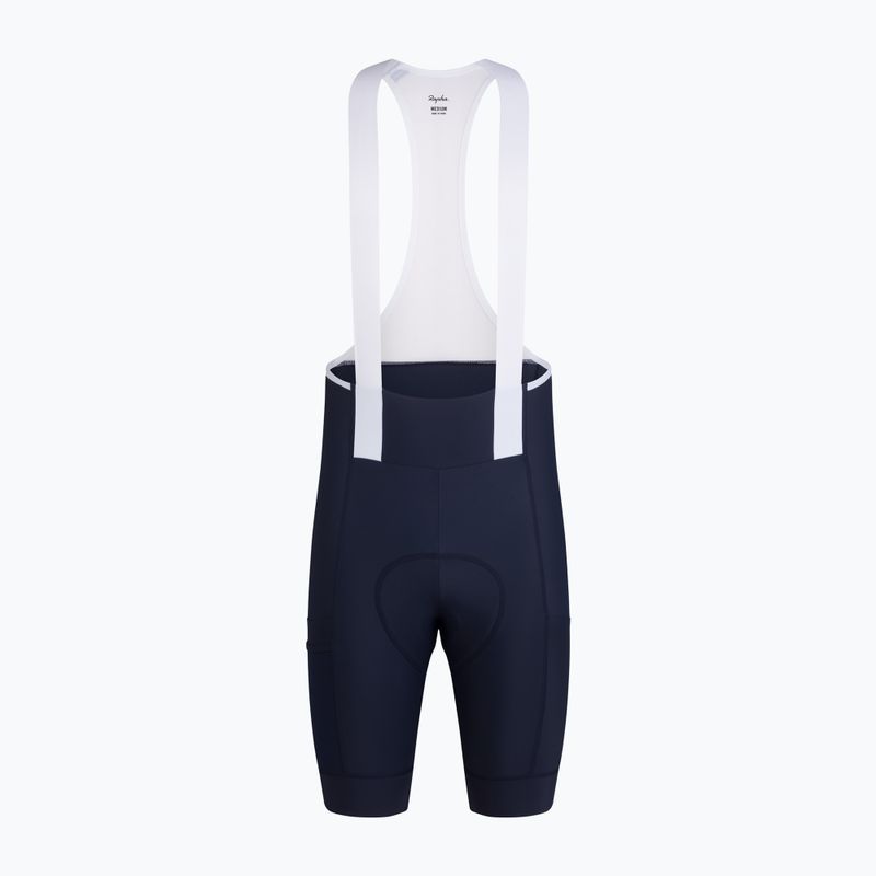 Vyriški dviračių šortai Rapha Brevet Element Cargo Bib Shorts dark navy/white 5