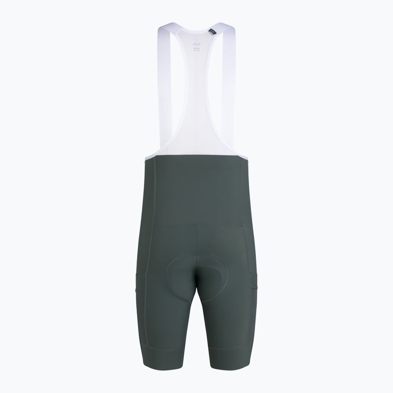 Vyriški dviračių šortai Rapha Brevet Element Cargo Bib Shorts onyx/white 6