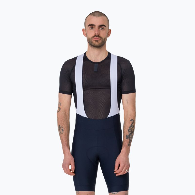 Vyriški dviračių šortai Rapha Core Bib Shorts dark navy/white