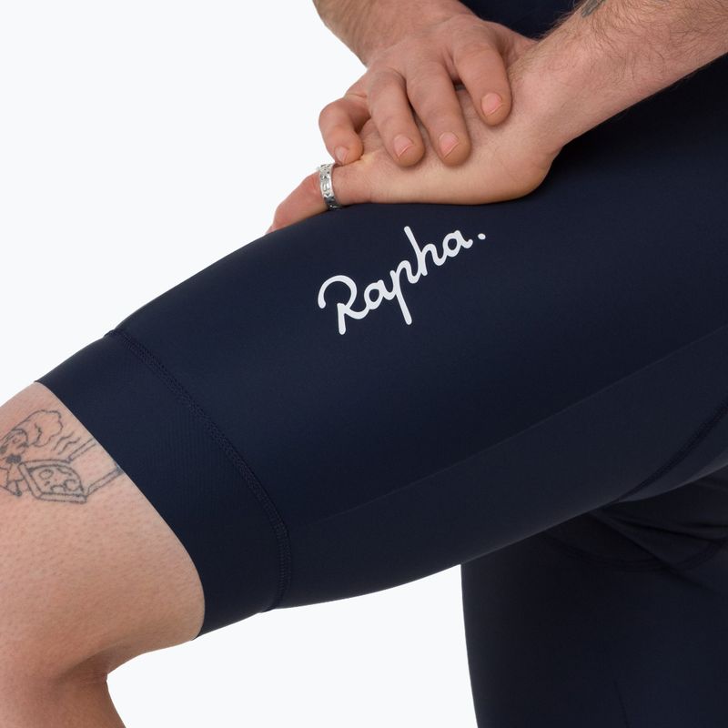 Vyriški dviračių šortai Rapha Core Bib Shorts dark navy/white 4