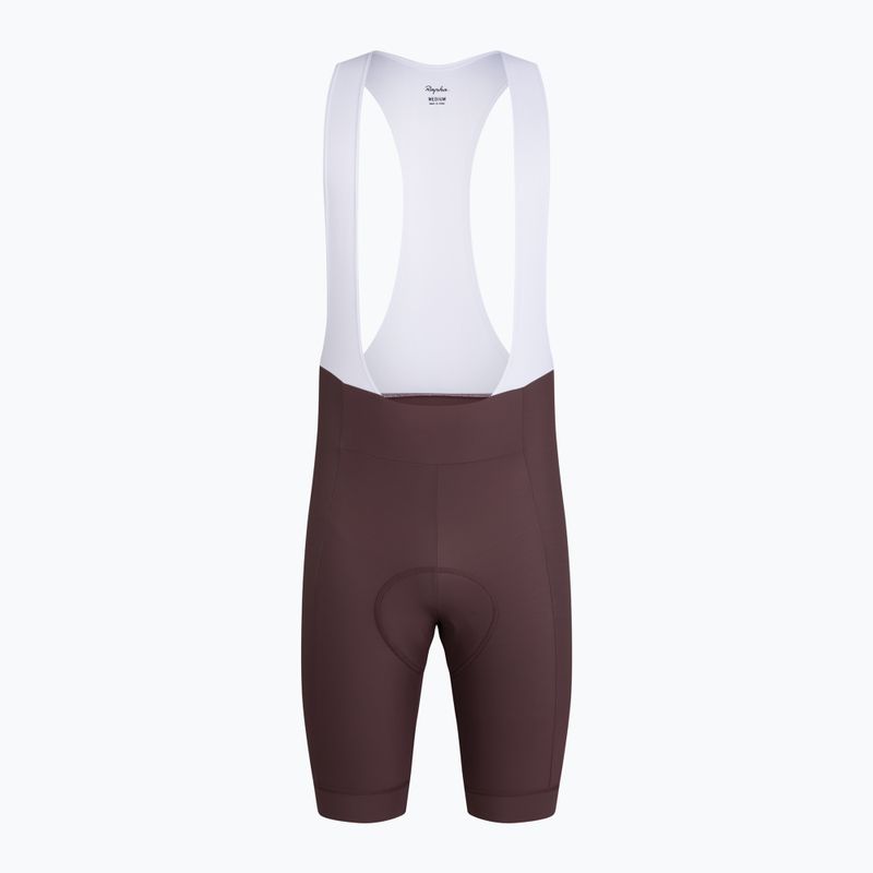 Vyriški dviračių šortai Rapha Core Bib Shorts huckleberry / white