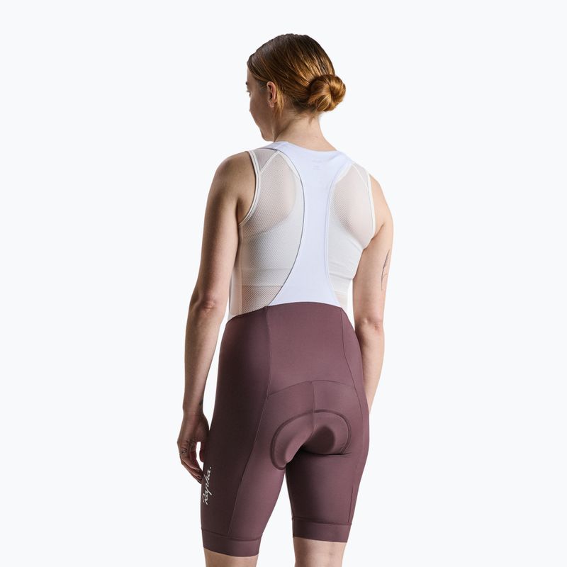 Moteriški dviračių šortai Rapha Core Bib Shorts huckleberry/white 2