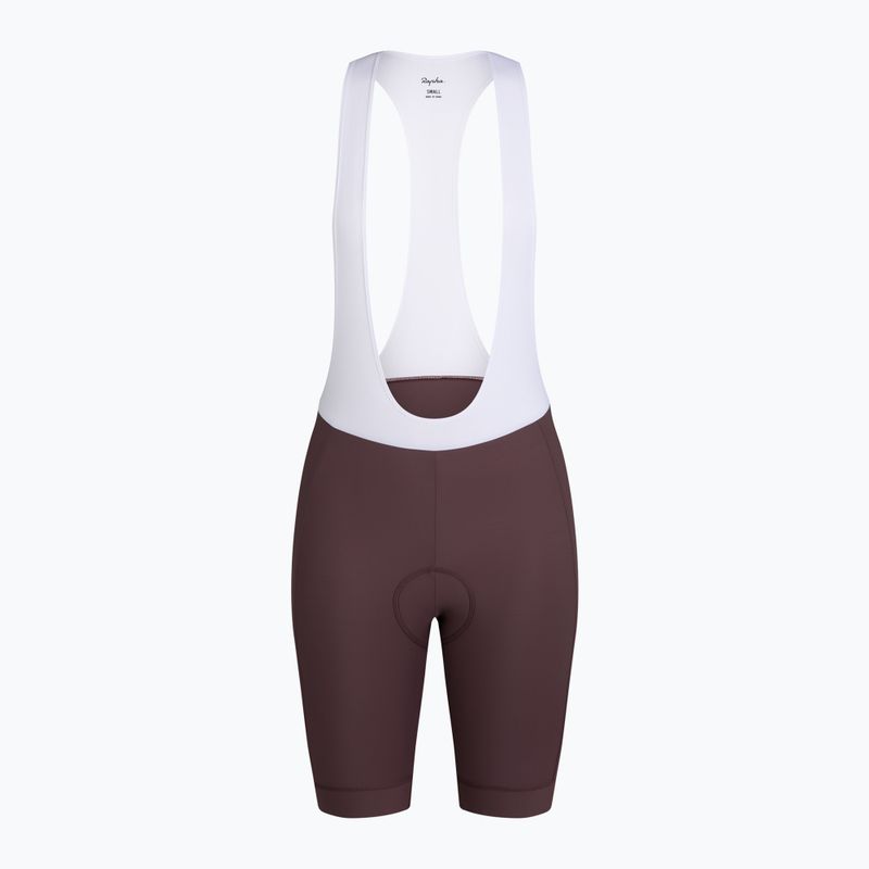 Moteriški dviračių šortai Rapha Core Bib Shorts huckleberry/white 5