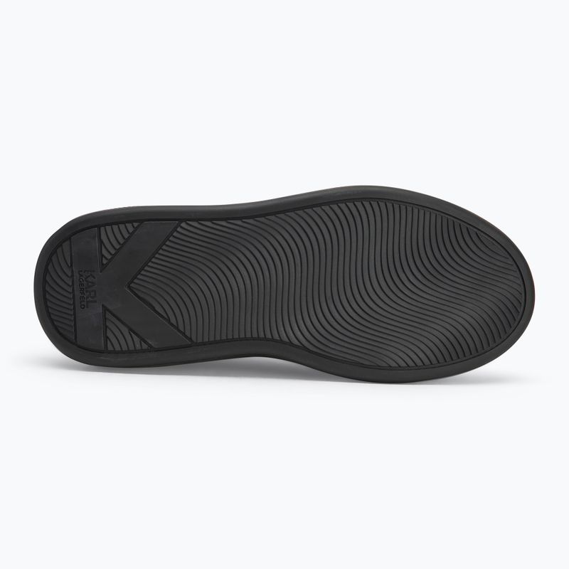 Vyriški batai KARL LAGERFELD Kapri Kushion white leather w/black 4