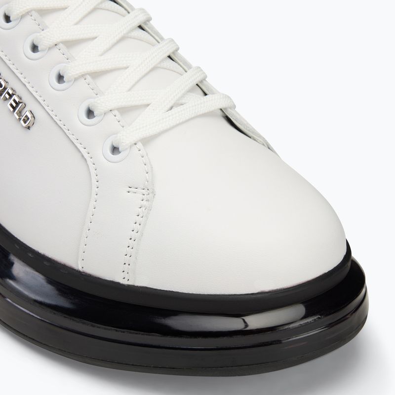 Vyriški batai KARL LAGERFELD Kapri Kushion white leather w/black 7