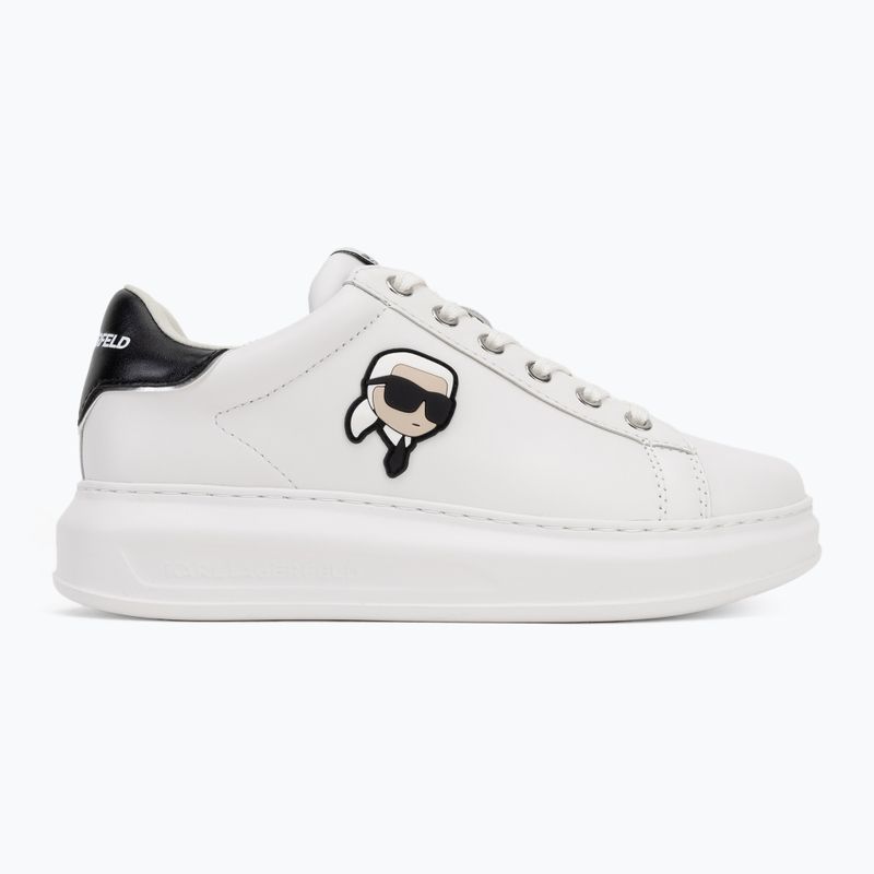 Moteriški batai KARL LAGERFELD Kapri Nft Lo Lace white leather 2