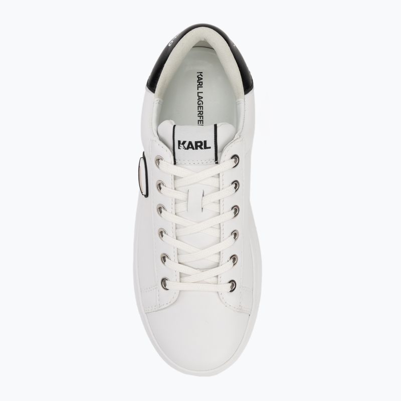 Moteriški batai KARL LAGERFELD Kapri Nft Lo Lace white leather 5