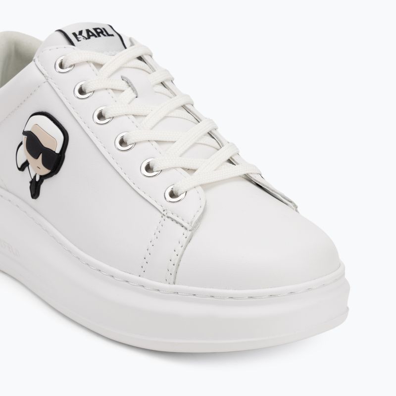 Moteriški batai KARL LAGERFELD Kapri Nft Lo Lace white leather 7