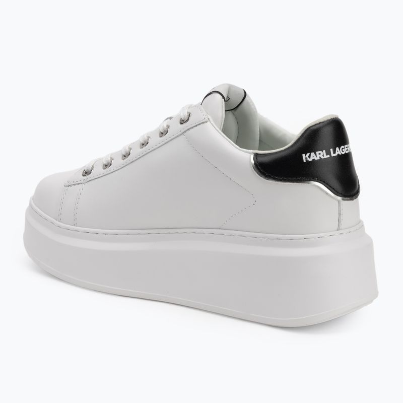 Moteriški batai KARL LAGERFELD Anakapri Nft white leather 3