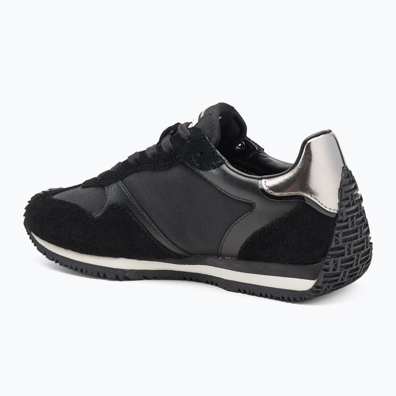Moteriški batai KARL LAGERFELD Velocette Embro Nft black leather/textile 3