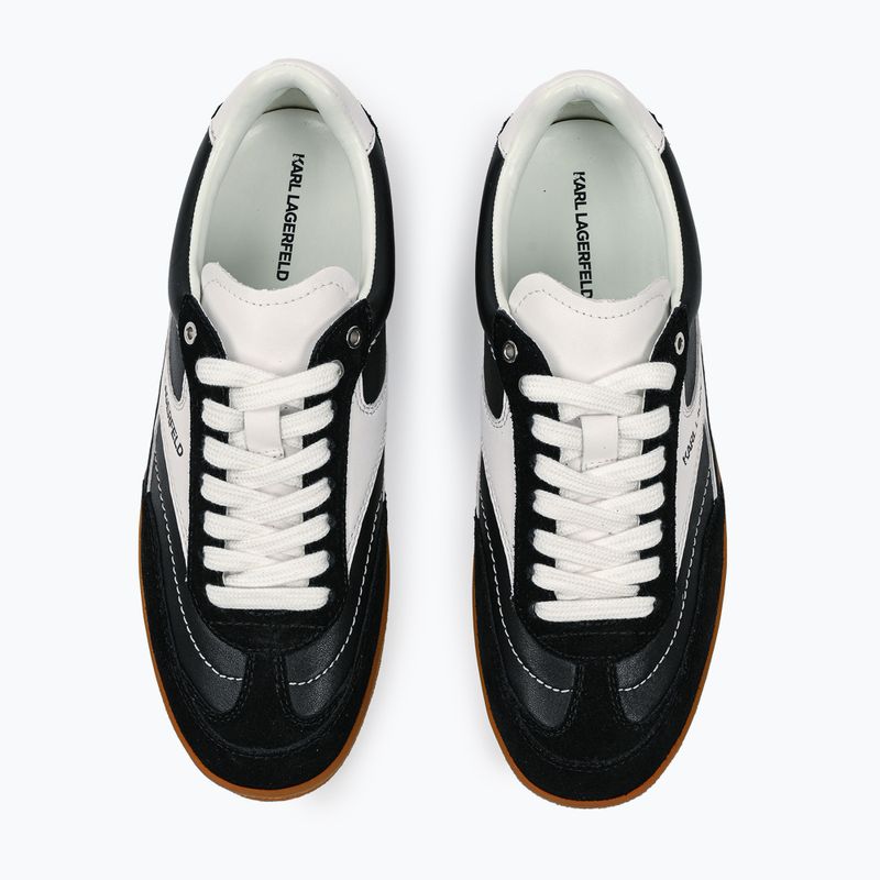 Moteriški batai KARL LAGERFELD Kandidate black leather/suede/white 5