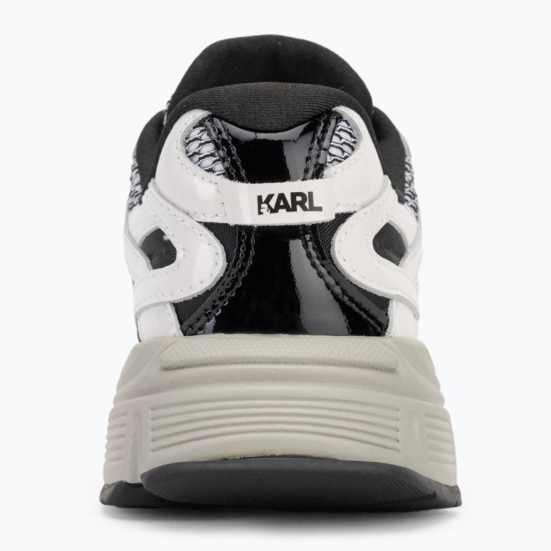 Moteriški batai KARL LAGERFELD Orion Sidetrim black leather/textile w/white 6