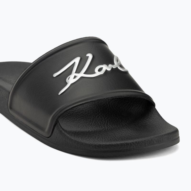 Moteriškos šlepetės KARL LAGERFELD Kondo 2.0 Signia black rubber 7