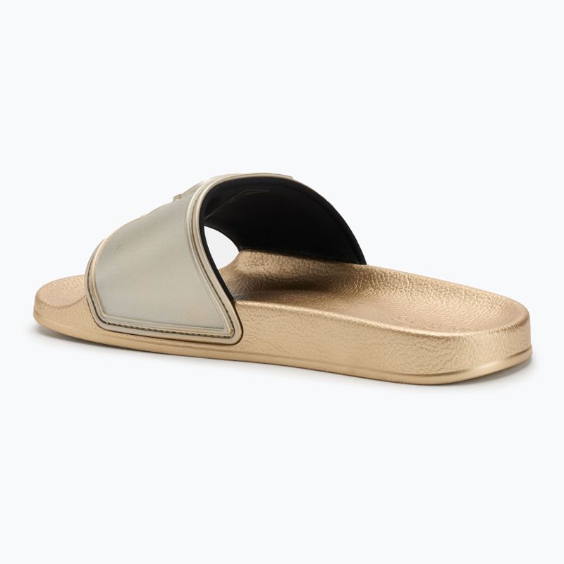 Moteriškos šlepetės KARL LAGERFELD Kondo 2.0 NFT Relief gold rubber 3