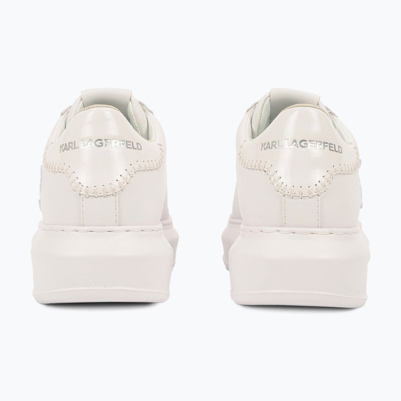 Moteriški batai KARL LAGERFELD Kapri Cornelly Signia Stitch white leather/mono 2