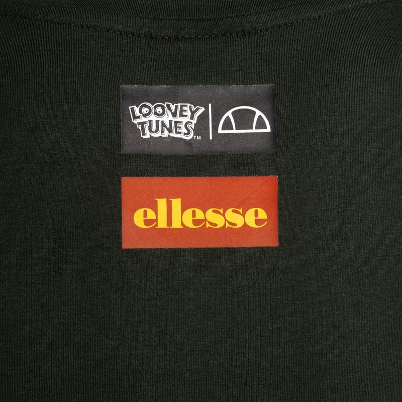 Ellesse moteriški Tweetest Crop tamsiai žali marškinėliai 4