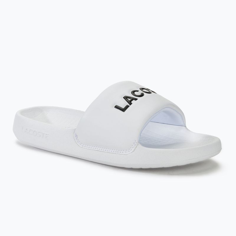 Moteriškos šlepetės Lacoste 47CFA0032 white/black