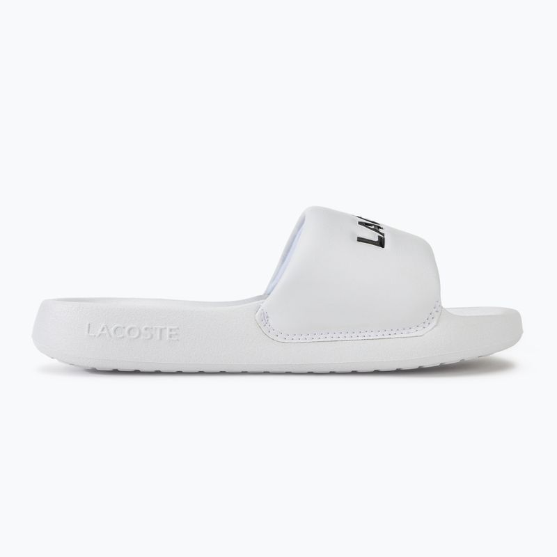 Moteriškos šlepetės Lacoste 47CFA0032 white/black 2