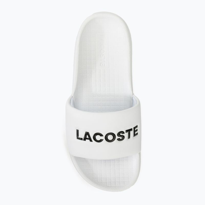 Moteriškos šlepetės Lacoste 47CFA0032 white/black 5