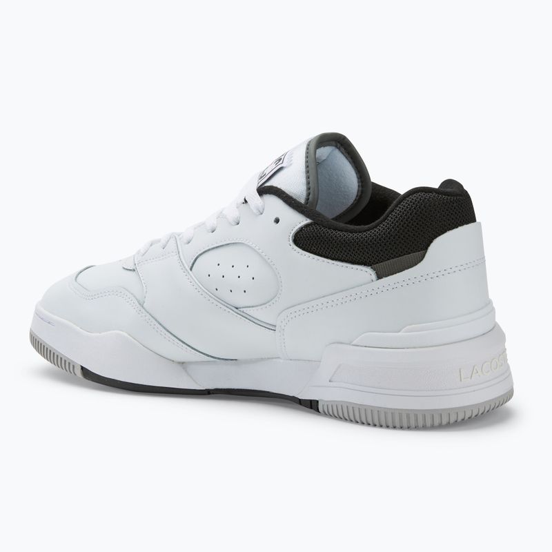 Vyriški batai Lacoste Lineshot Contrasted Collar Leather white/black 3