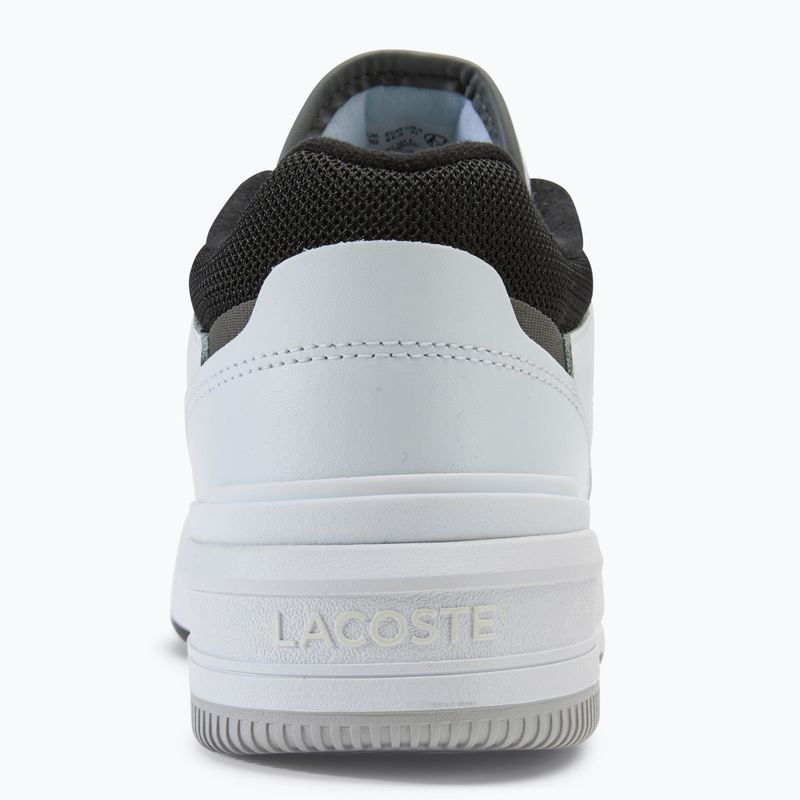 Vyriški batai Lacoste Lineshot Contrasted Collar Leather white/black 6