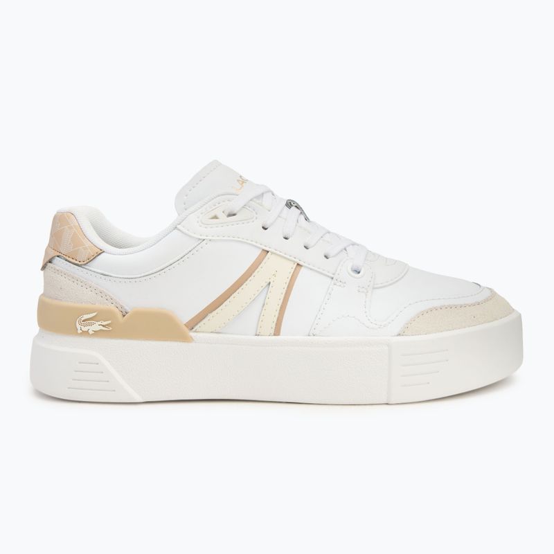 Moteriški batai Lacoste L002 Evo Monograms white / light brown 2