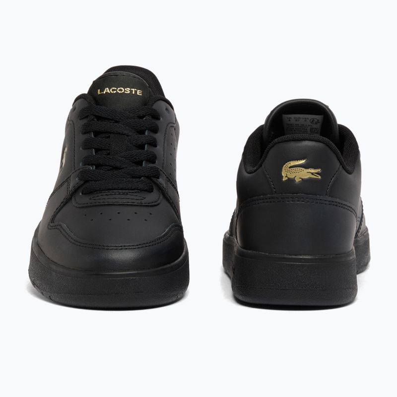 Moteriški batai Lacoste Court Ace Leather black/gold 4