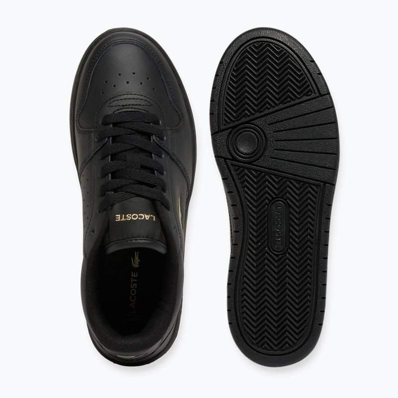 Moteriški batai Lacoste Court Ace Leather black/gold 5