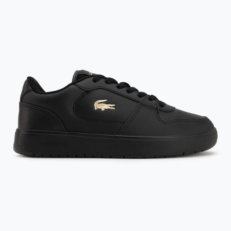 Moteriški batai Lacoste Court Ace Leather black/gold 2