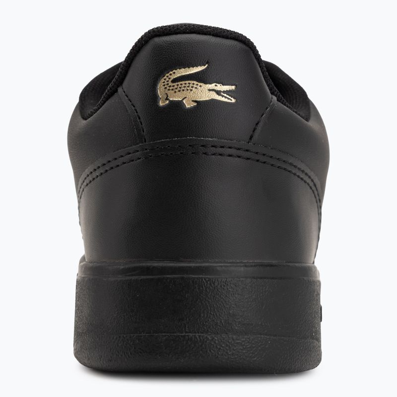 Moteriški batai Lacoste Court Ace Leather black/gold 6