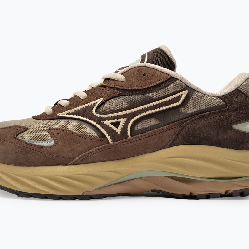 Batai Mizuno Wave Rider Βeta vintage khaki/summer sand/chicory coffee 11