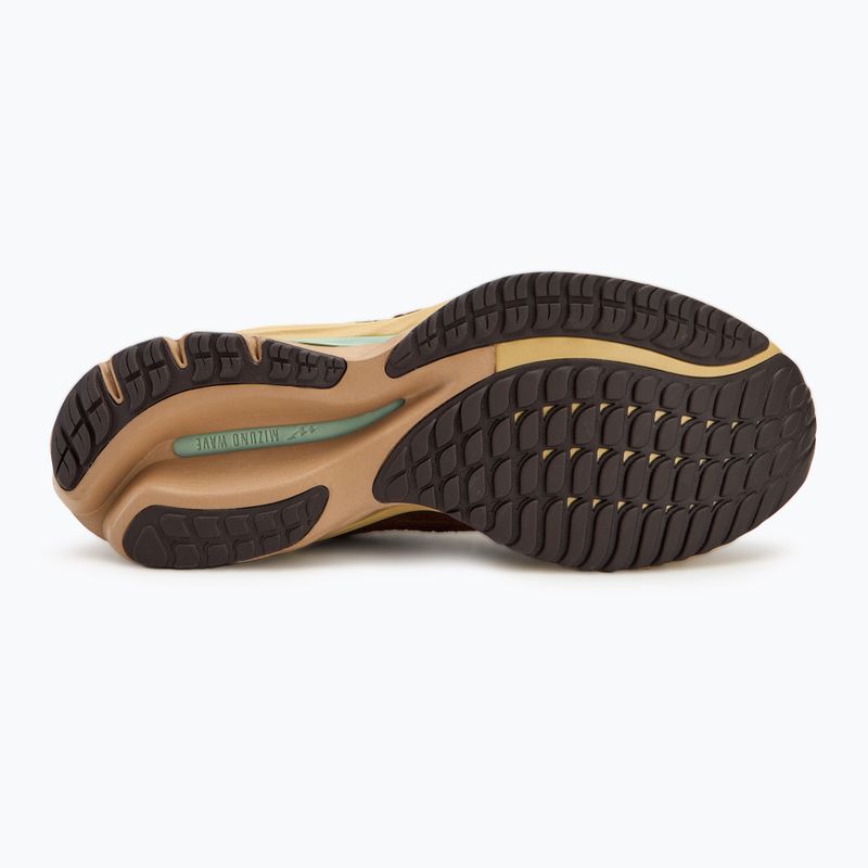 Batai Mizuno Wave Rider Βeta vintage khaki/summer sand/chicory coffee 4