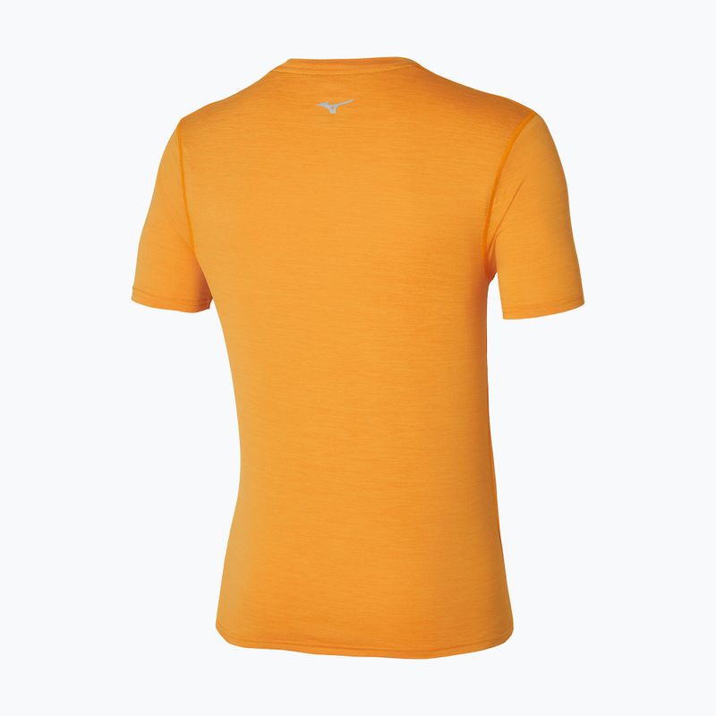 Vyriški bėgimo marškinėliai Mizuno Impulse Core Tee apricot 2