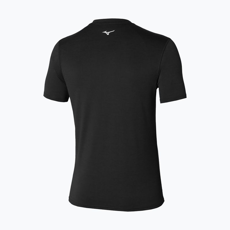 Vyriški bėgimo marškinėliai Mizuno Core RB Tee black 2