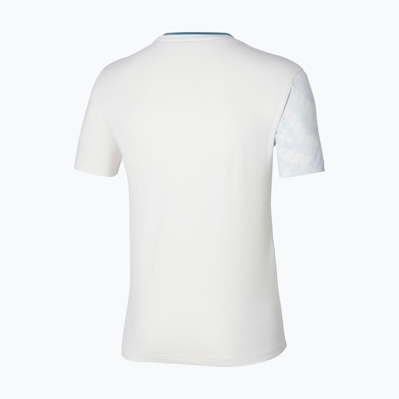 Vyriški dviračių marškinėliai Mizuno Mugen Shadow Graphic Tee white 2