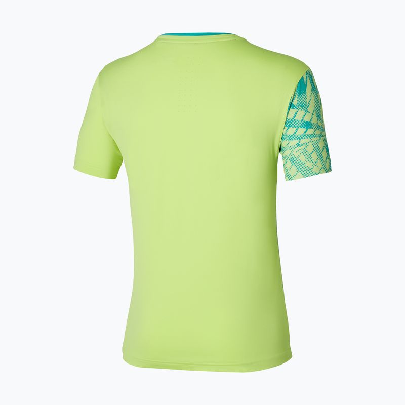 Vyriški dviračių marškinėliai Mizuno Mugen Shadow Graphic Tee neo lime 2