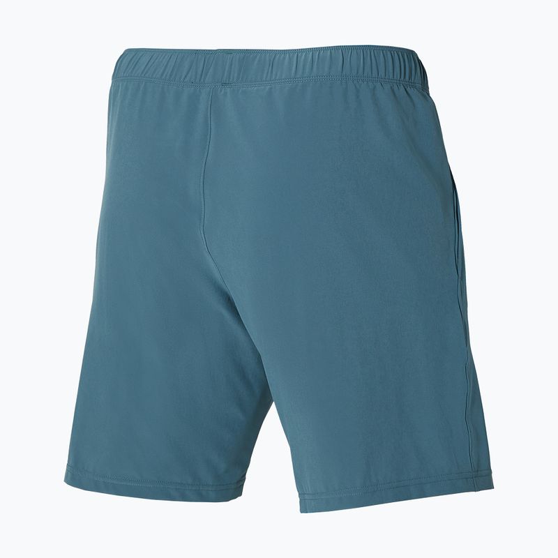 Vyriški teniso šortai Mizuno 8 in Flex Short blue mirage 2