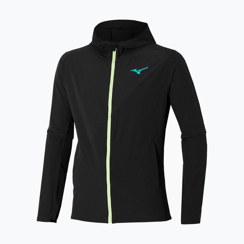 Moteriška teniso striukė Mizuno Mugen Hooded Jacket black