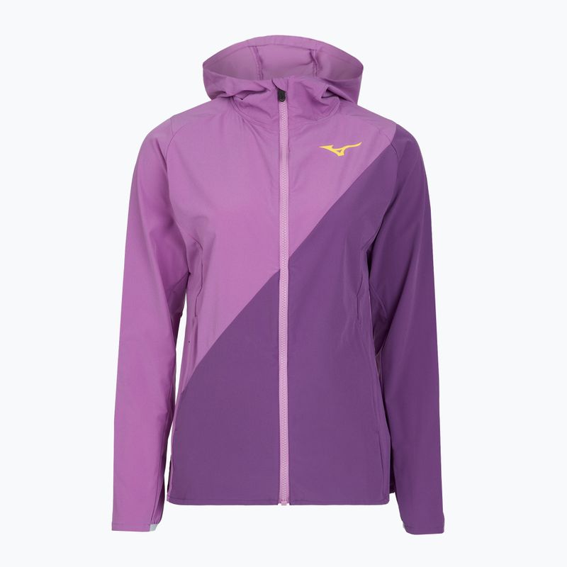 Moteriška teniso striukė Mizuno Mugen Hooded Jacket patrician purple
