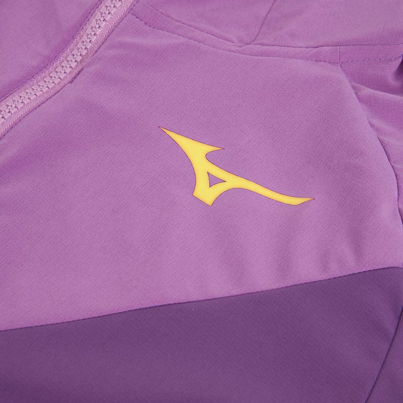 Moteriška teniso striukė Mizuno Mugen Hooded Jacket patrician purple 3